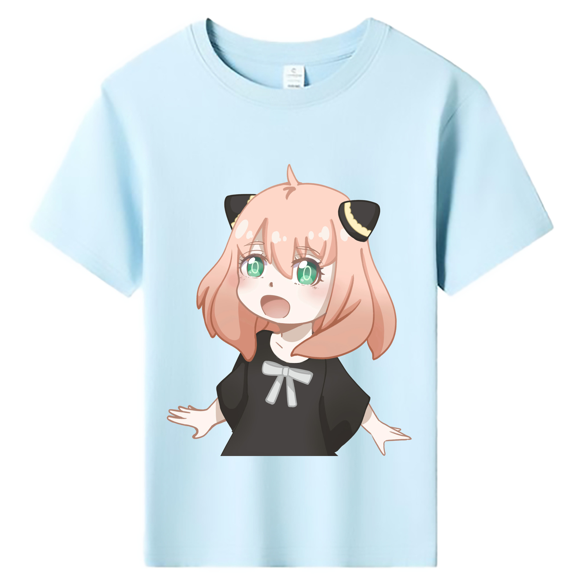 （画像用） SPY×FAMILY间谍家家酒 綿100％キッズTシャツ（フロントプリント）